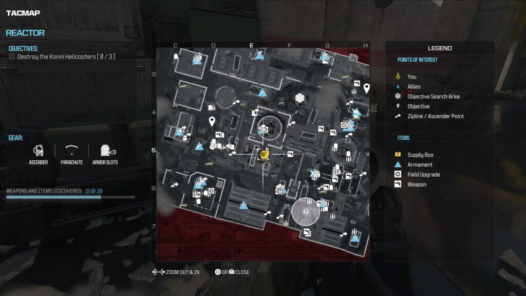 Broń i przedmioty z reaktora Modern Warfare 3