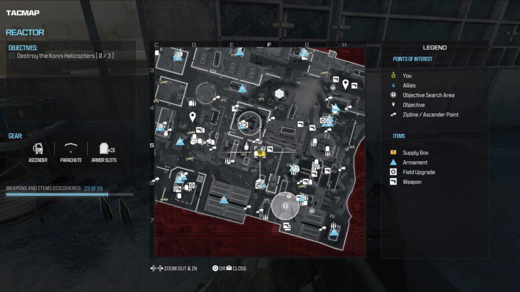 Broń i przedmioty z reaktora Modern Warfare 3