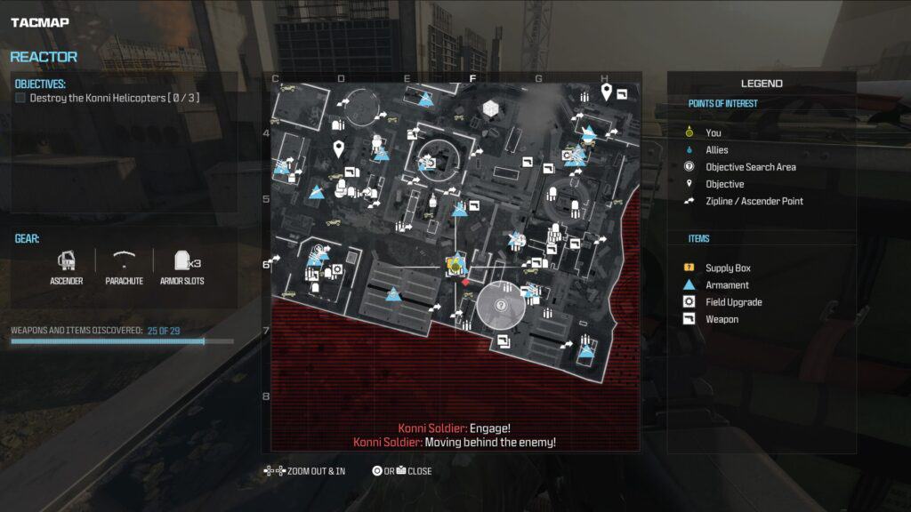 Broń i przedmioty z reaktora Modern Warfare 3