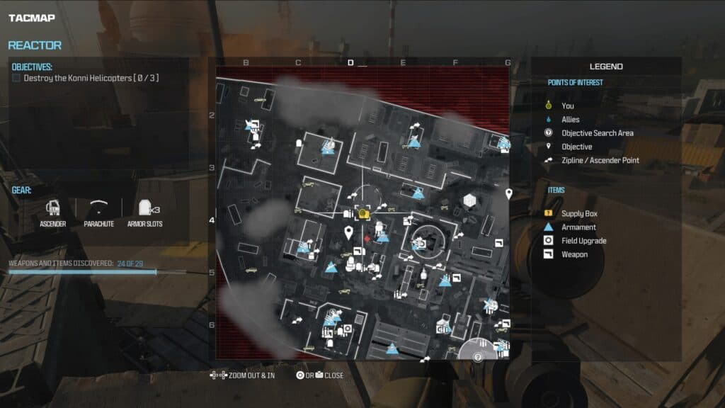 Broń i przedmioty z reaktora Modern Warfare 3