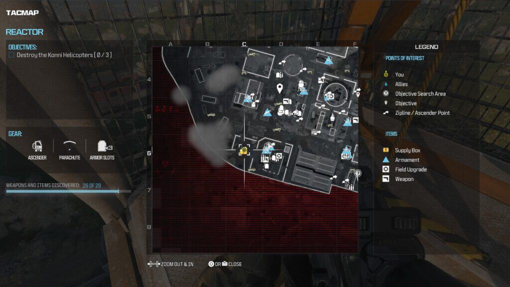 Broń i przedmioty z reaktora Modern Warfare 3