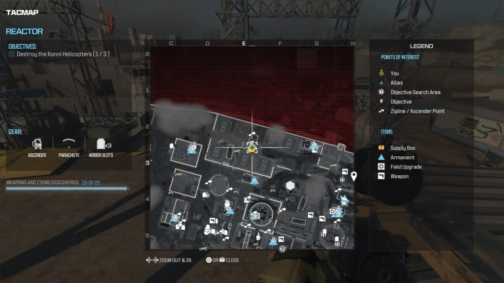 Broń i przedmioty z reaktora Modern Warfare 3