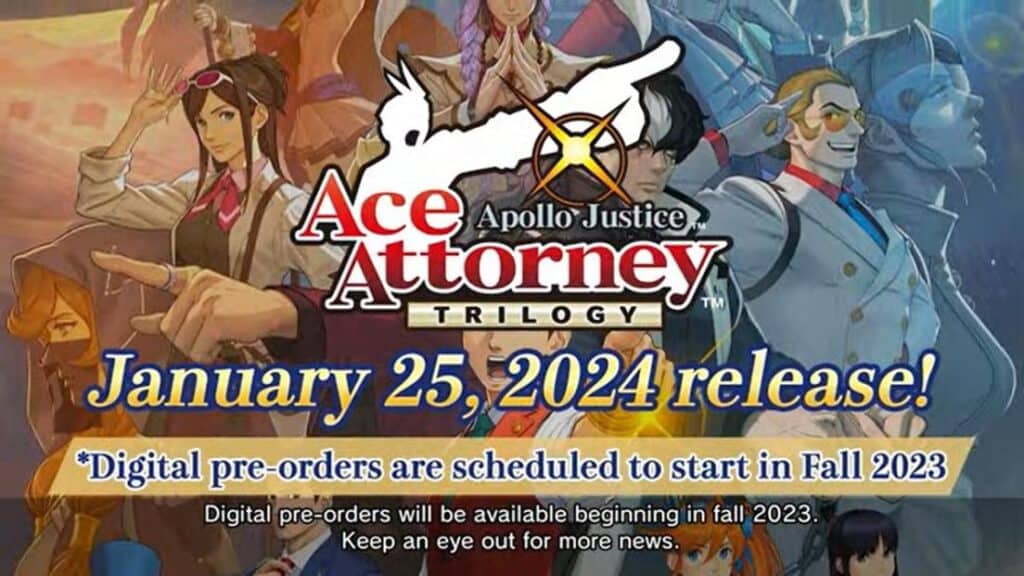 Trylogia Apollo Justice Ace Adwokat