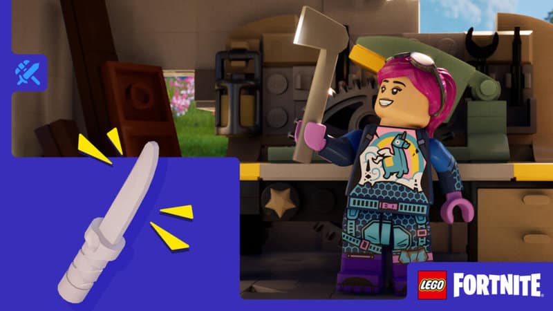 lego fortnite jak zrobić sztylet myśliwski