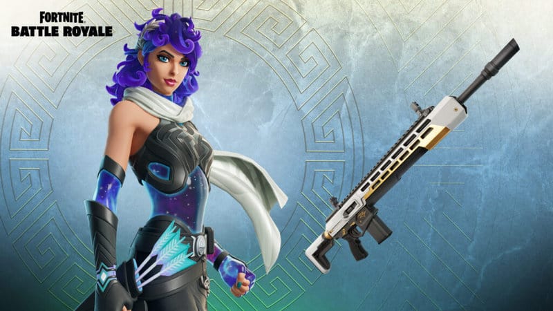 fortnite łowczyni dmr mityczny rozdział 5 sezon 2