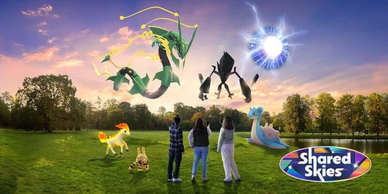 pokemon go shared skies czasowe badania