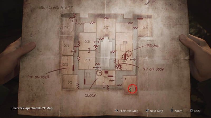 Silent Hill 2 remake pokoju 210 puzzle dla ptaków