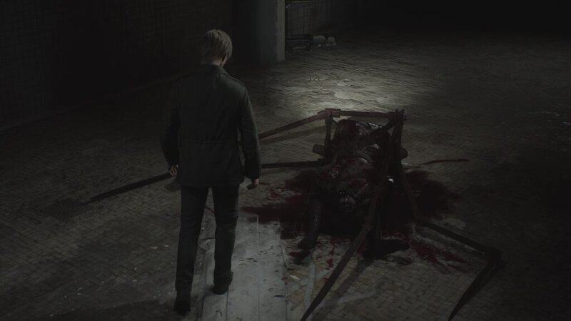 Silent Hill 2 remake walki z bossem z cielesną wargą