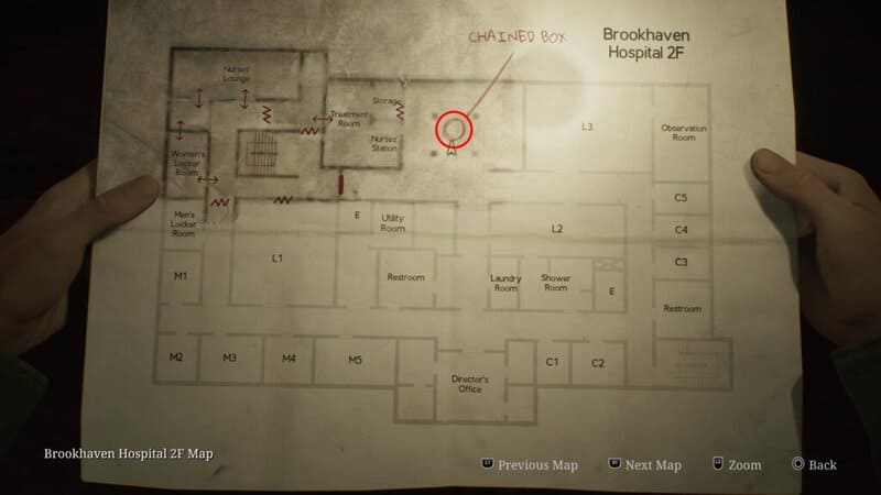 Silent Hill 2 remake puzzle z łańcuchami