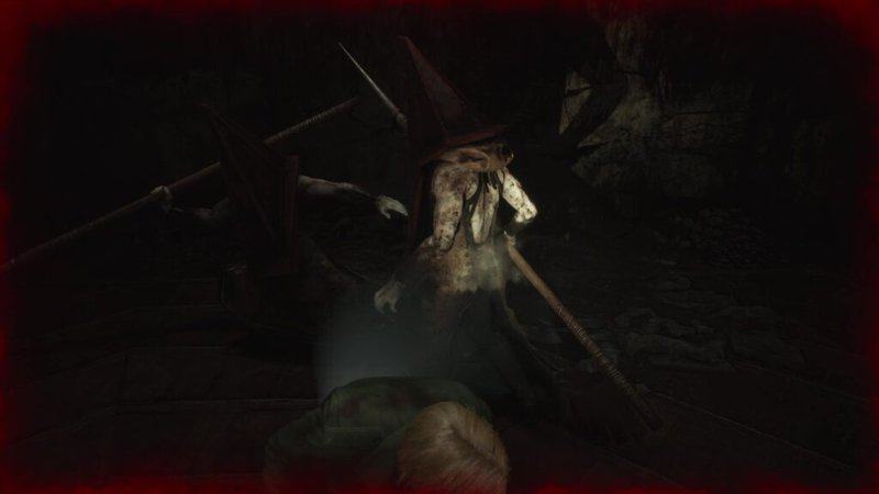 Silent Hill 2 remake podwójnych głów piramid