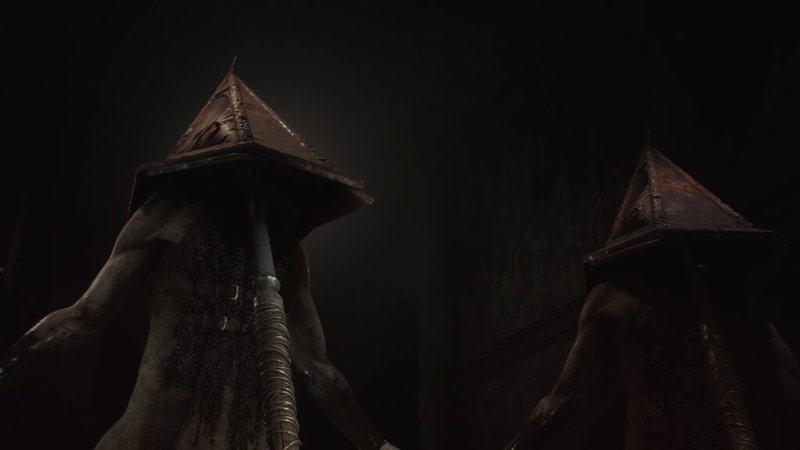 Silent Hill 2 remake podwójnych głów piramid