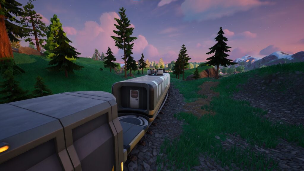 Fortnite: Jak wejść do sklepienia pociągu