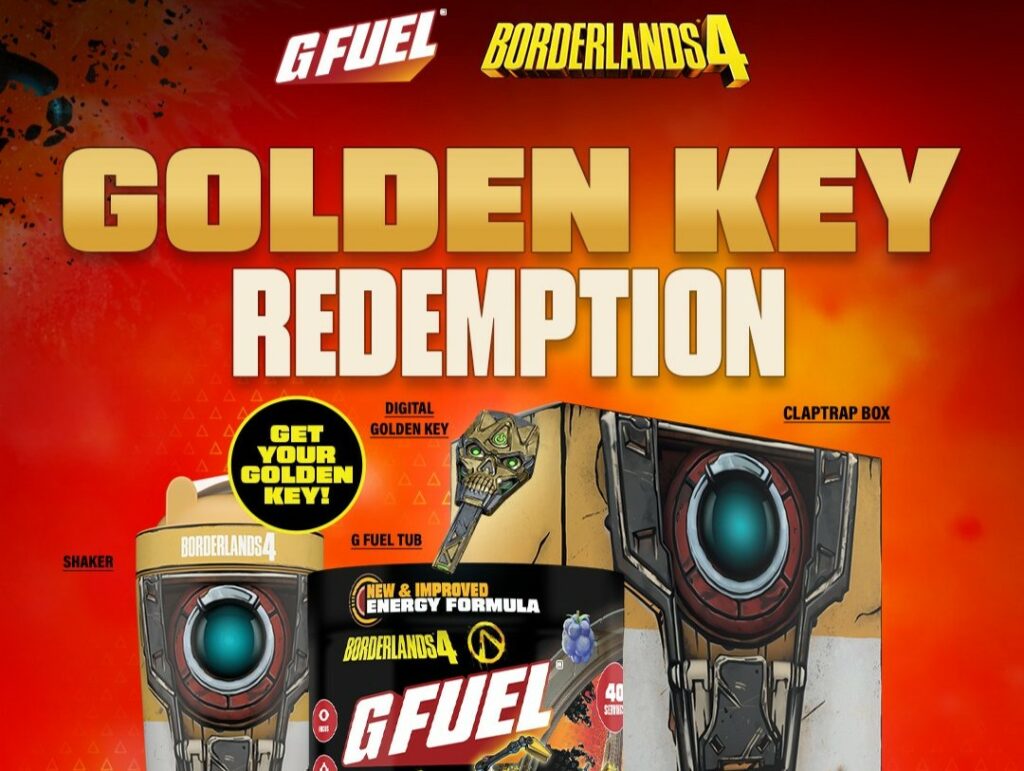 Borderlands 4 x Gfuel współpraca jest prawdziwa i oferują prawdziwe łupy