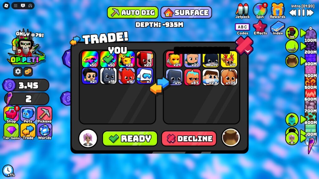 Roblox: Jak handlować zwierzętami domowymi w rdzeniu Ziemi